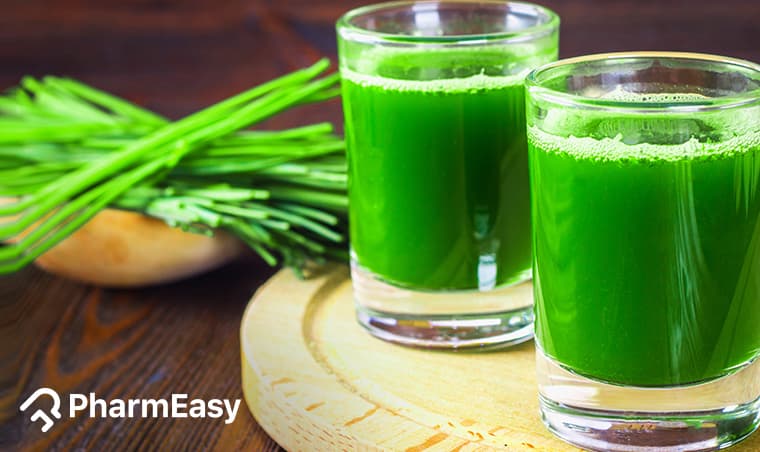 Wheatgrass Juice: Health Benefits, Uses, Side Effects & More