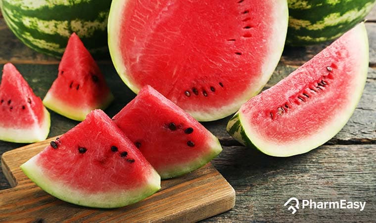तरबूज के 13 फ़ायदे: स्वास्थ्य, इतिहास, रेसिपी और FAQ