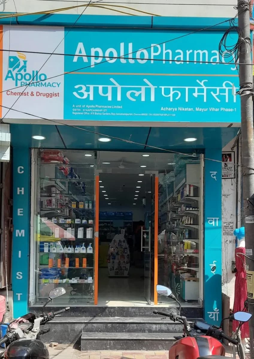 Apollo Pharmacy Mayur Vihar Phase 1 Acharya Niketan image 1