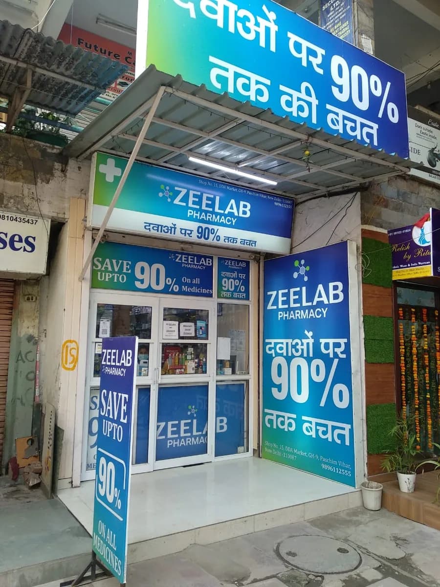 ZEELAB Pharmacy - West Paschim Vihar image 1