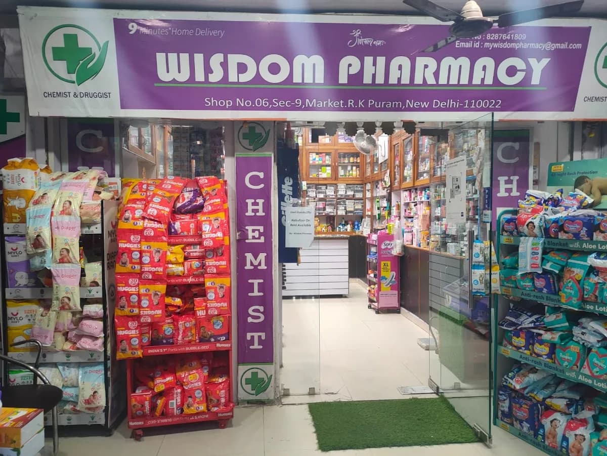 Wisdom Pharmacy | Medical & Pharmacy Store in RK Puram South Delhi New Delhi image 1