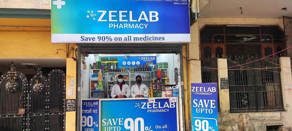 ZEELAB Pharmacy - Sector 15 Rohini image 1