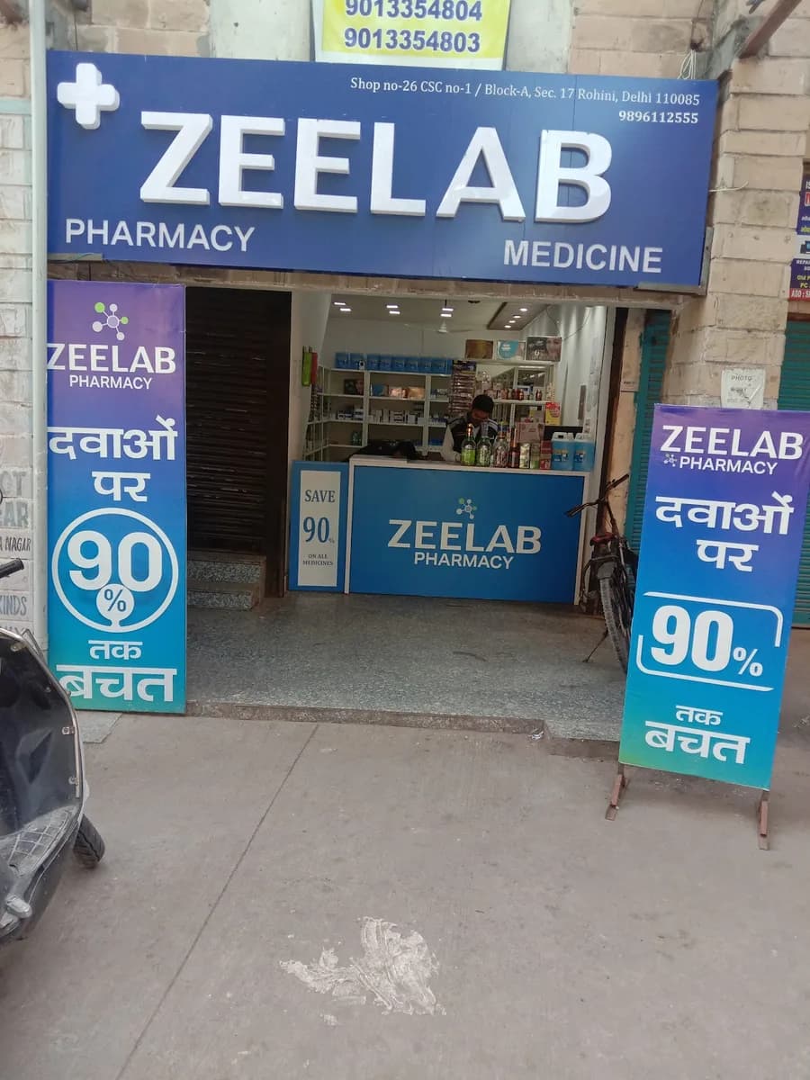 ZEELAB Pharmacy - Sector-17 Rohini