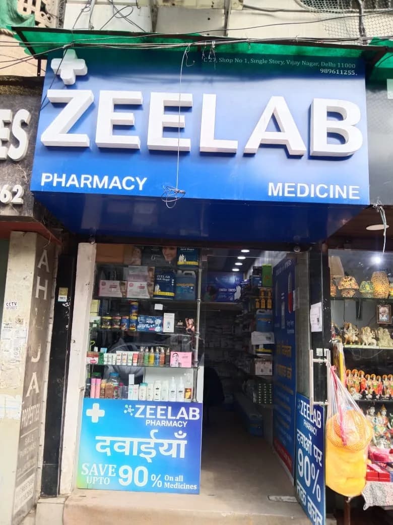 ZEELAB Pharmacy -Vijay Nagar, Single Storey image 1