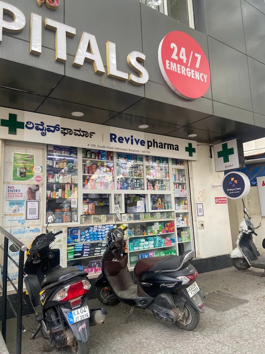 Revive Pharma- 24/7 Pharmacy in Indira Nagar Bangalore image 1