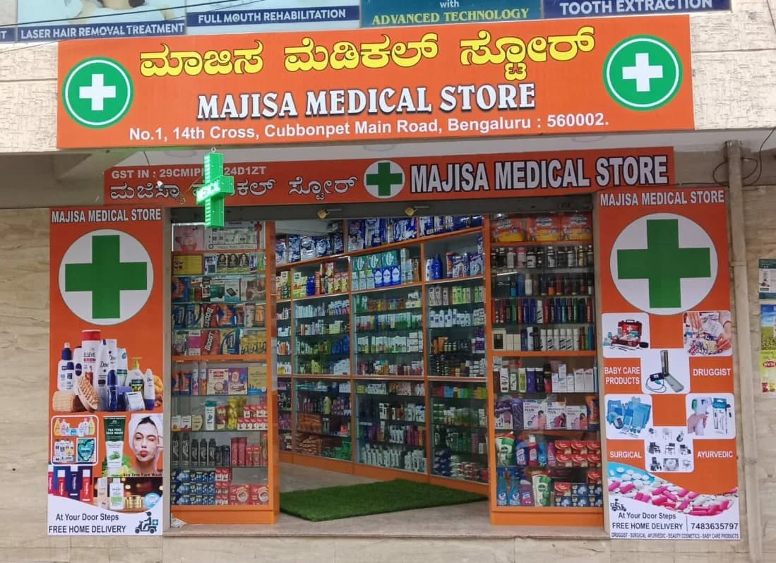 Majisa Medical Store Cubbanpet Bangalore