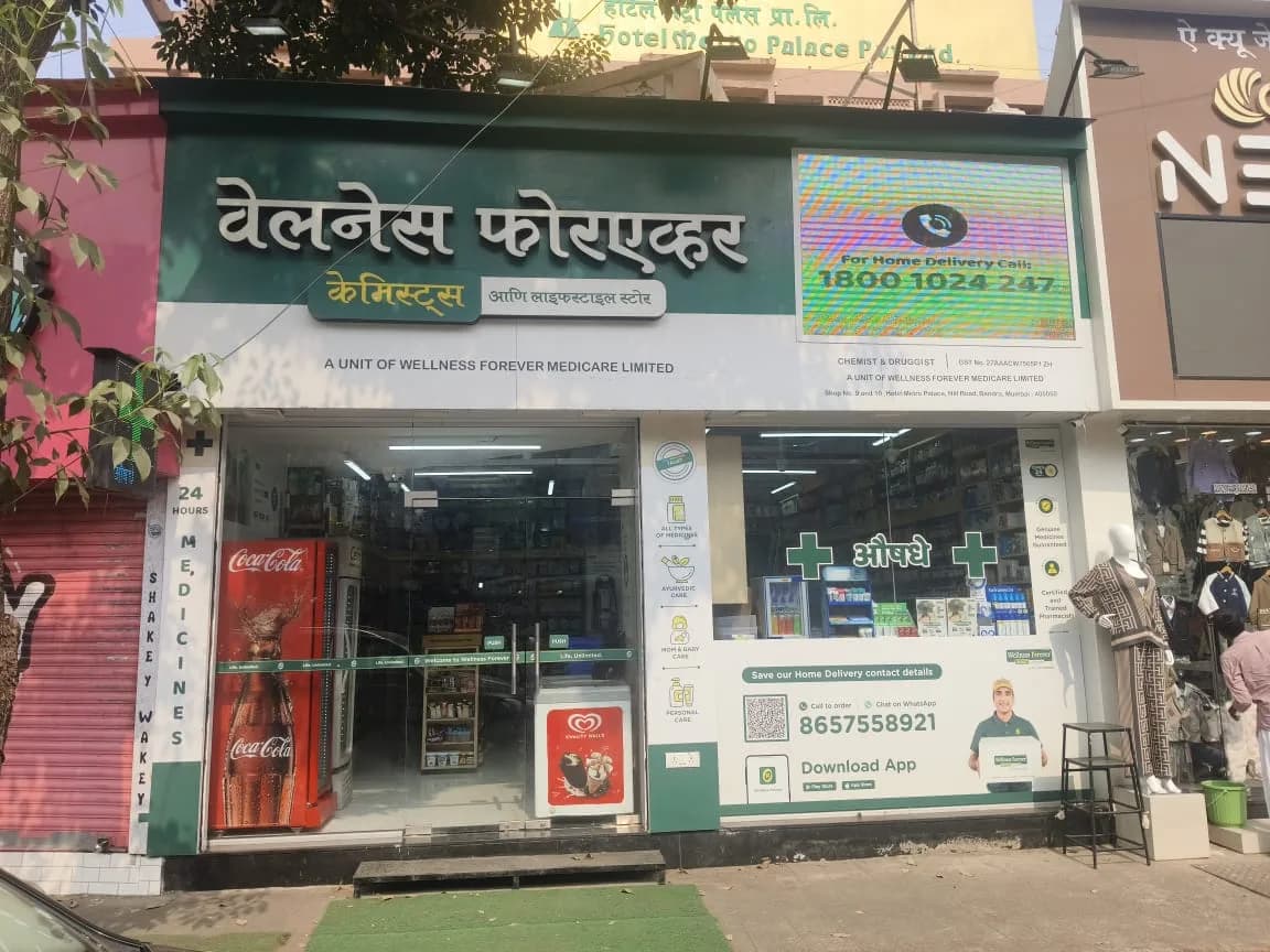 Wellness Forever Pharmacy - Bandra Hill Road, Bandra West