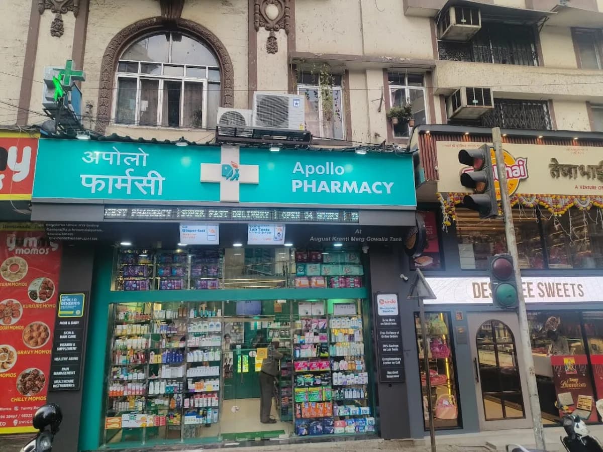 Apollo Pharmacy August Kranti Marg Kemps Corner