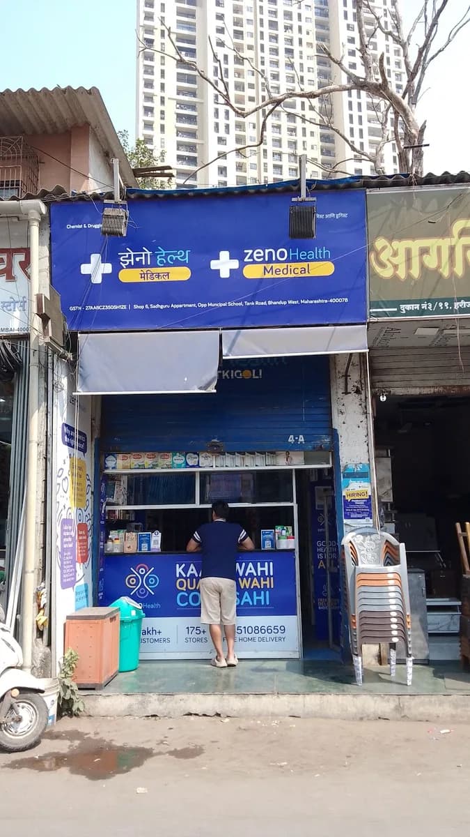 Zeno Health Pharmacy - Tank Road, Bhandup West.