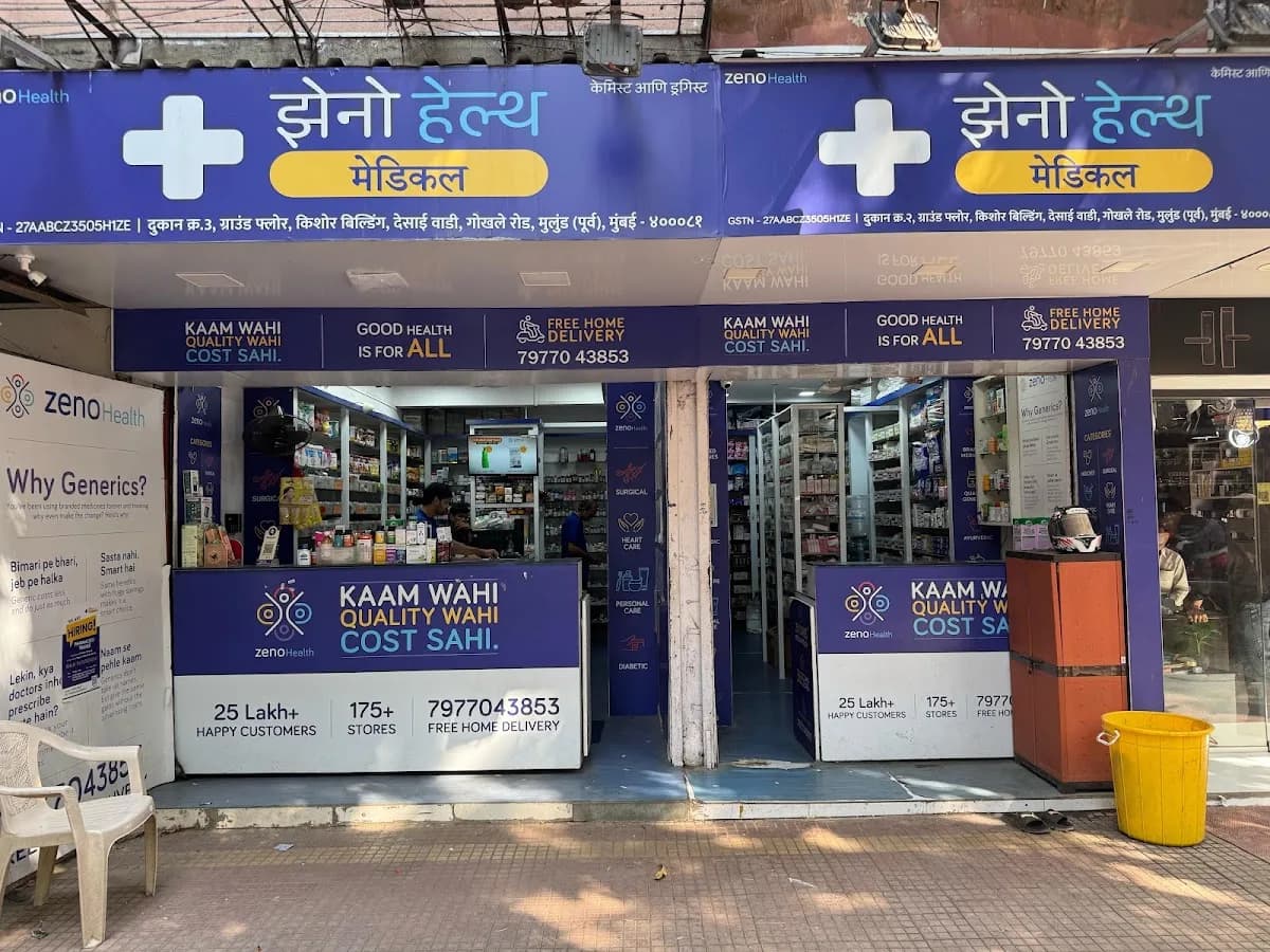 Zeno Health Pharmacy - Hanuman Chowk, Mulund East.