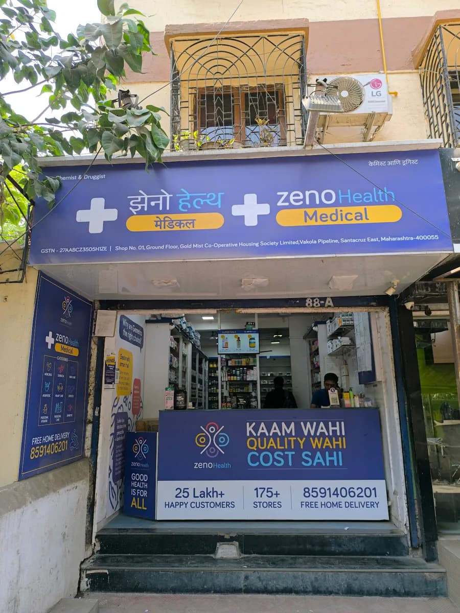 Zeno Health Pharmacy - Vakola, Santacruz East.