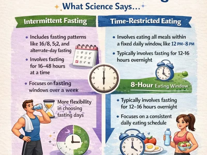 Intermittent Fasting vs. Time-Restricted Eating: What Science Says
