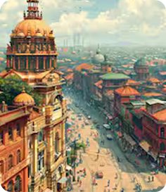 Asansol cityscape